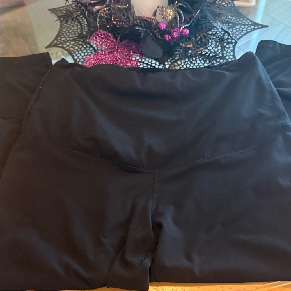 Black High-Waisted Leggings